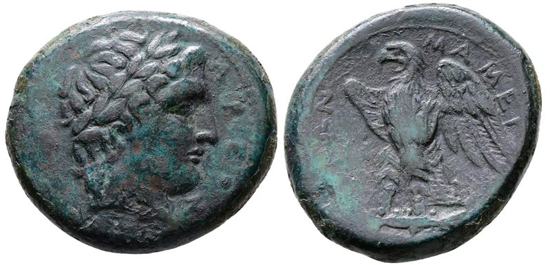 Sicily, Messana. The Mamertinoi, 275-264 Bc. Æ Quadruple Unit (26mm, 18.16g).