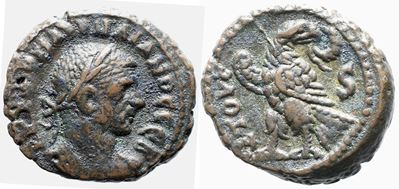 Aurelian (270-275). Egypt, Alexandria. Bi Tetradrachm