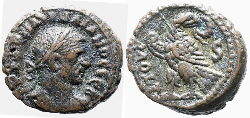 Aurelian (270-275). Egypt, Alexandria. Bi Tetradrachm