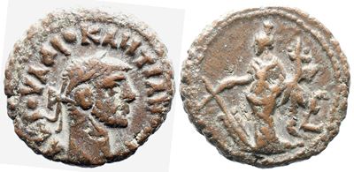 Diocletian (284-305). Egypt, Alexandria. Bi Tetradrachm