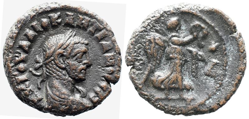 Diocleziano (284-305), BI Tetradramma, Alessandria d’Egitto