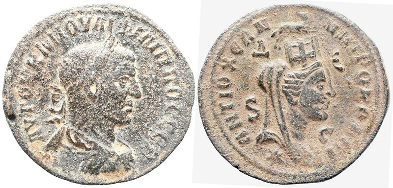 Philip i (244-249). Seleucis And Pieria, Antioch. Æ