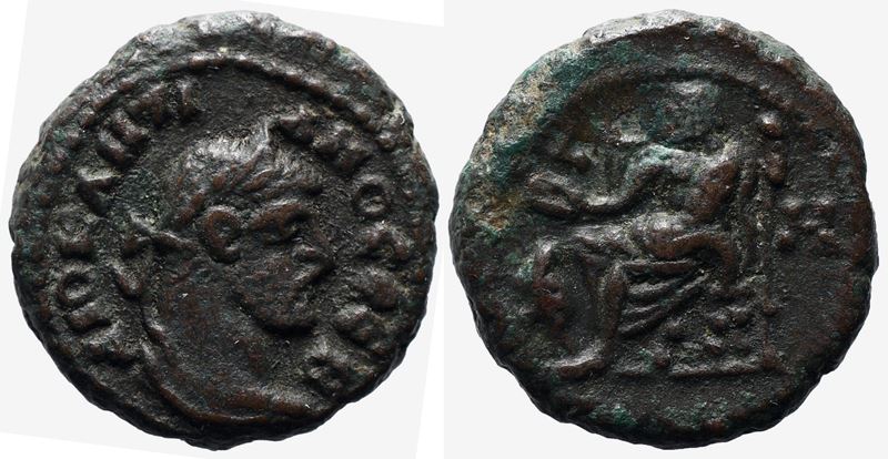 Diocletian (284-305). Egypt, Alexandria. Bi Tetradrachm