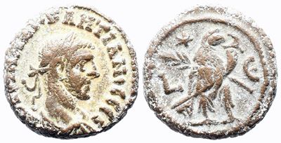 Diocletian (284-305). Egypt, Alexandria. Bi Tetradrachm