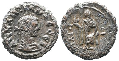 Diocletian (284-305). Egypt, Alexandria. Bi Tetradrachm