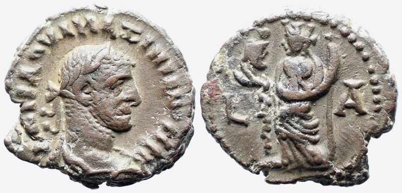Maximianus (286-305). Egypt, Alexandria. Bi Tetradrachm