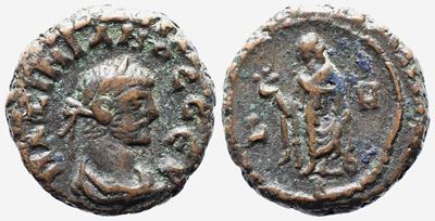 Maximianus (286-305). Egypt, Alexandria. Bi Tetradrachm