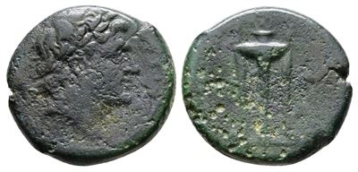 Sicily, Messana, The Mamertinoi(?), C. 3rd-2nd Century Bc. Æ (16mm, 3.46g).