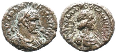 Aurelian And Vaballathus (270-275). Egypt, Alexandria. Bi Tetradrachm