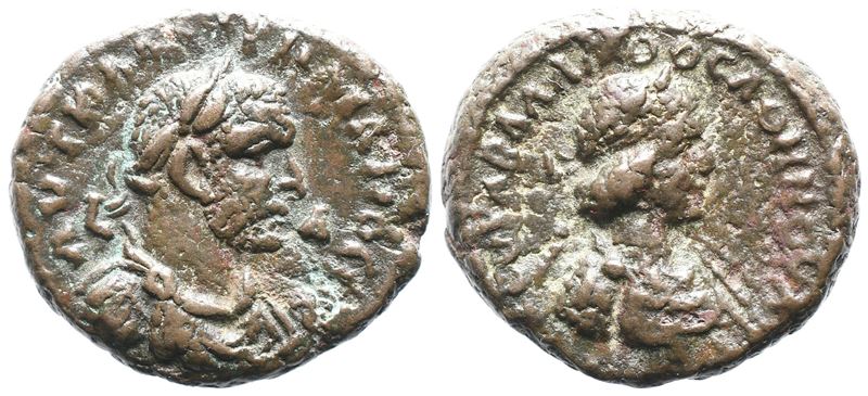Aurelian And Vaballathus (270-275). Egypt, Alexandria. Bi Tetradrachm