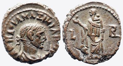 Maximianus (286-305). Egypt, Alexandria. Bi Tetradrachm