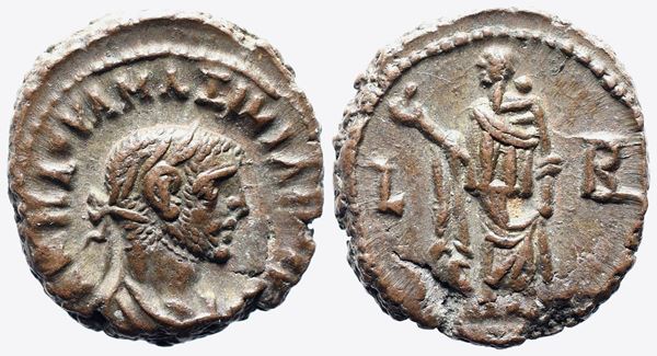 Maximianus (286-305). Egypt, Alexandria. BI Tetradrachm