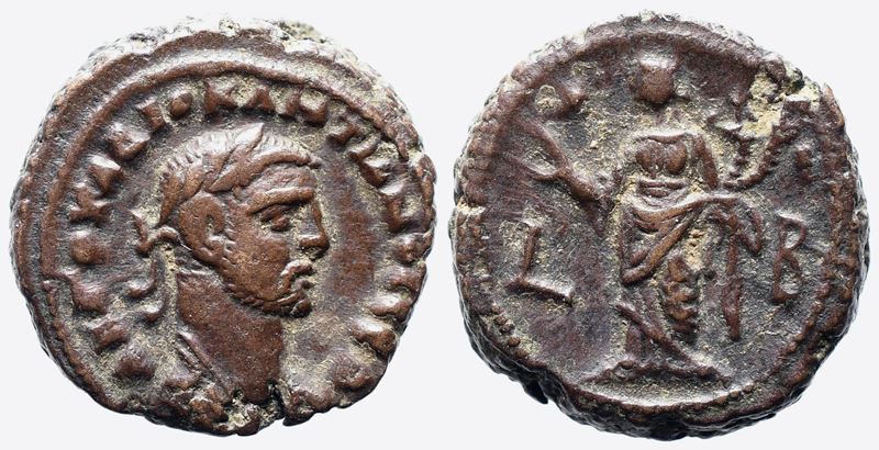 Diocletian (284-305). Egypt, Alexandria. Bi Tetradrachm
