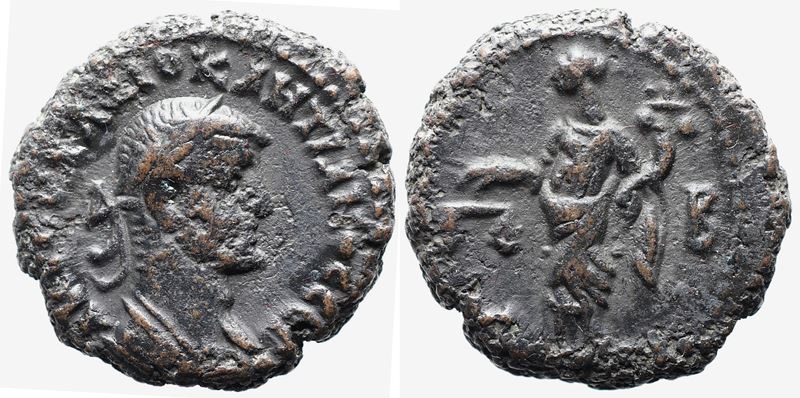 Diocletian (284-305). Egypt, Alexandria. Bi Tetradrachm