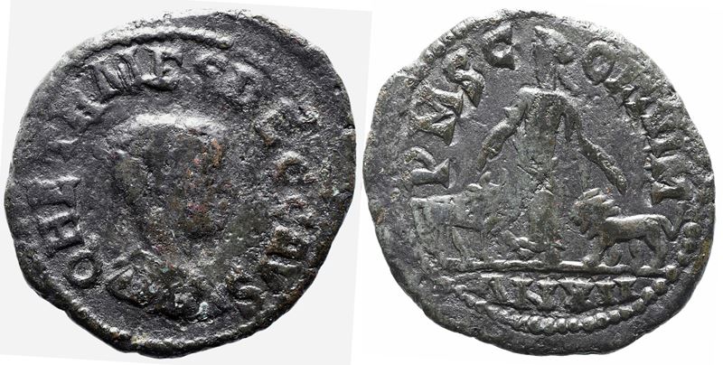 Herennius Etruscus (caesar, 249-251). Moesia Superior, Viminacium. Æ