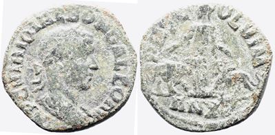 Trebonianus Gallus (251-253). Moesia Superior, Viminacium. Æ