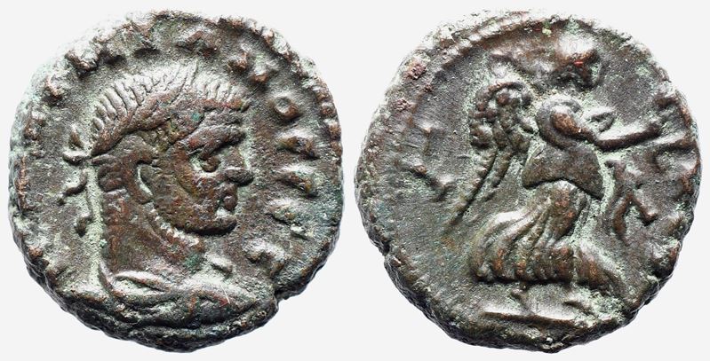 Maximianus (286-305). Egypt, Alexandria. Bi Tetradrachm