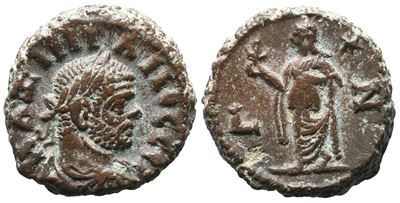 Maximianus (286-305). Egypt, Alexandria. Bi Tetradrachm