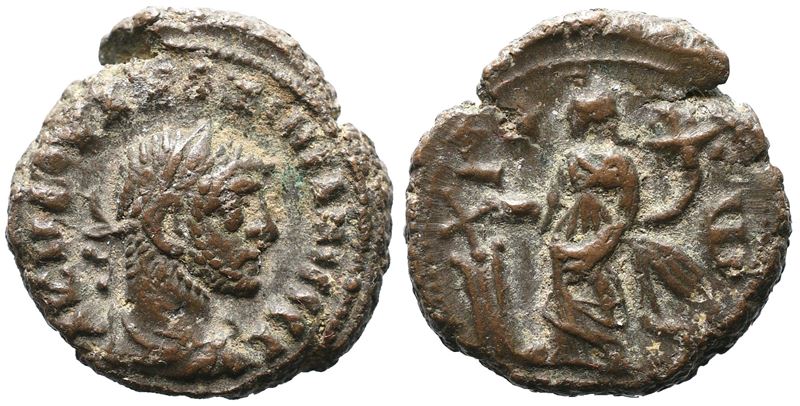 Maximianus (286-305). Egypt, Alexandria. Bi Tetradrachm