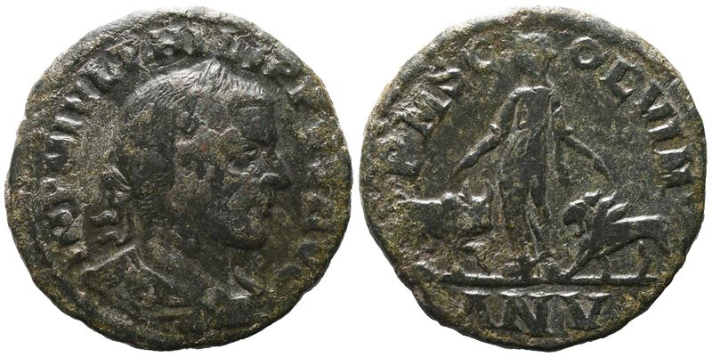 Philip i (244-249). Moesia Superior, Viminacium. Æ