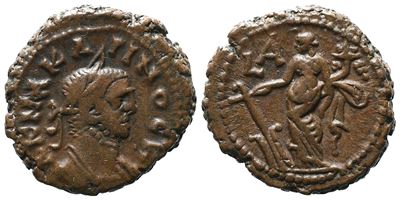 Carinus (caesar, 282-283). Egypt, Alexandria. Bi Tetradrachm