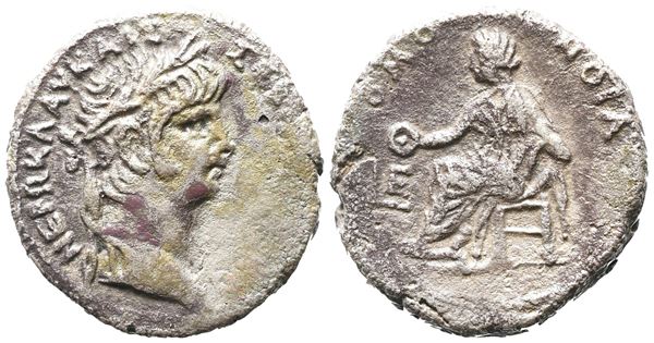 Nero (54-68). Egypt, Alexandria. BI Tetradrachm