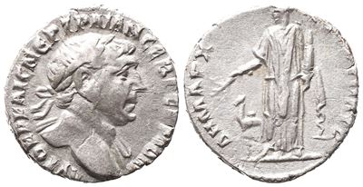 Trajan (98-117). Arabia, Bostra. Ar Drachm
