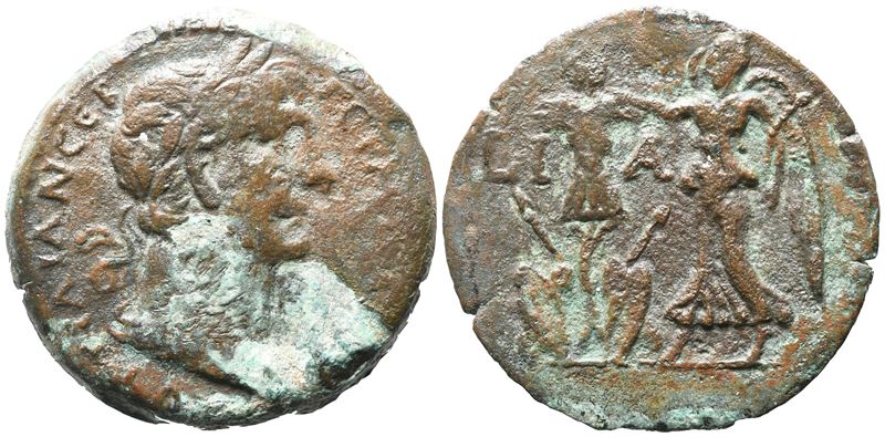 Trajan (98-117). Egypt, Alexandria. Æ Drachm