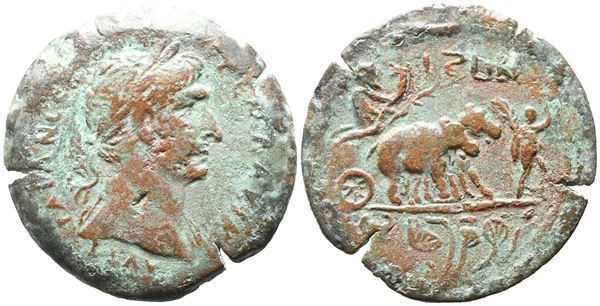 Trajan (98-117). Egypt, Alexandria. Æ Drachm