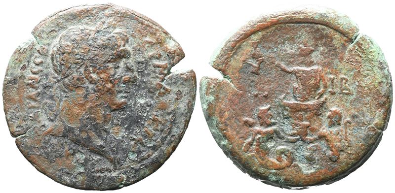 Trajan (98-117). Egypt, Alexandria. Æ Drachm