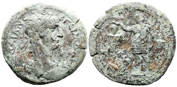 Trajan (98-117). Egypt, Alexandria. Æ Drachm