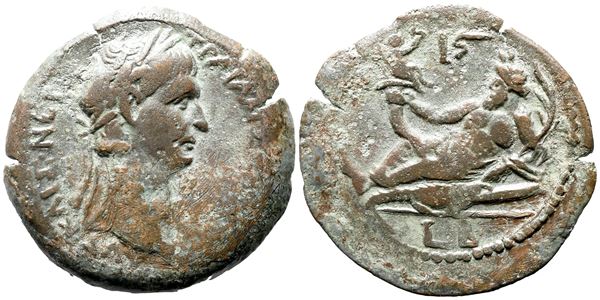 Trajan (98-117). Egypt, Alexandria. Æ Drachm