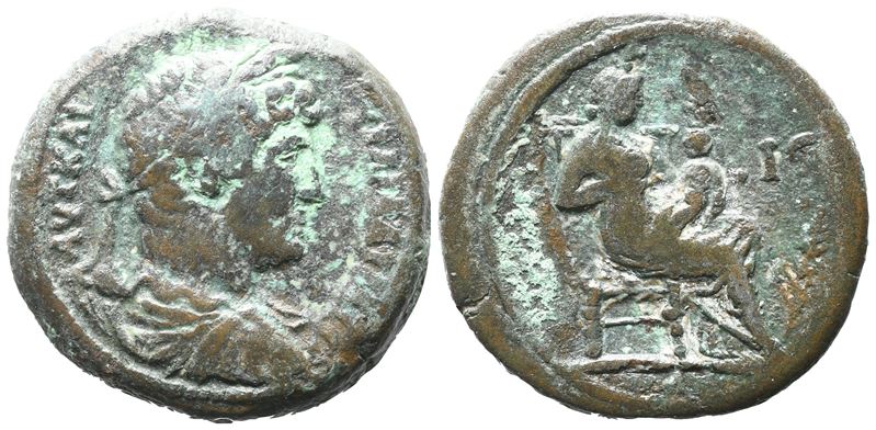 Hadrian (117-138). Egypt, Alexandria. Æ Diobol