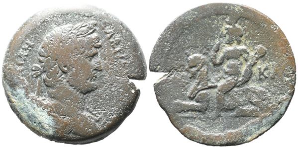 Hadrian (117-138). Egypt, Alexandria. Æ Drachm