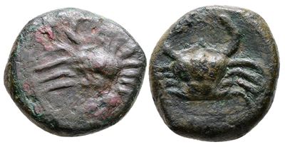 Islands Of Sicily, Uncertain, 2nd Century Bc. Æ (15mm, 3.13g).