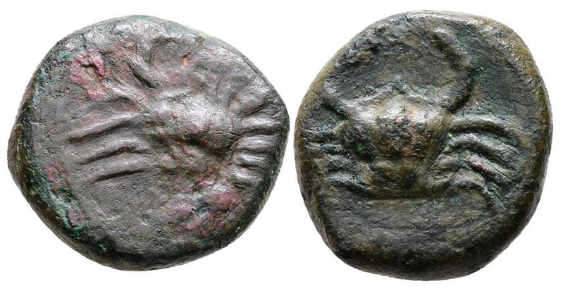 Islands Of Sicily, Uncertain, 2nd Century Bc. Æ (15mm, 3.13g).
