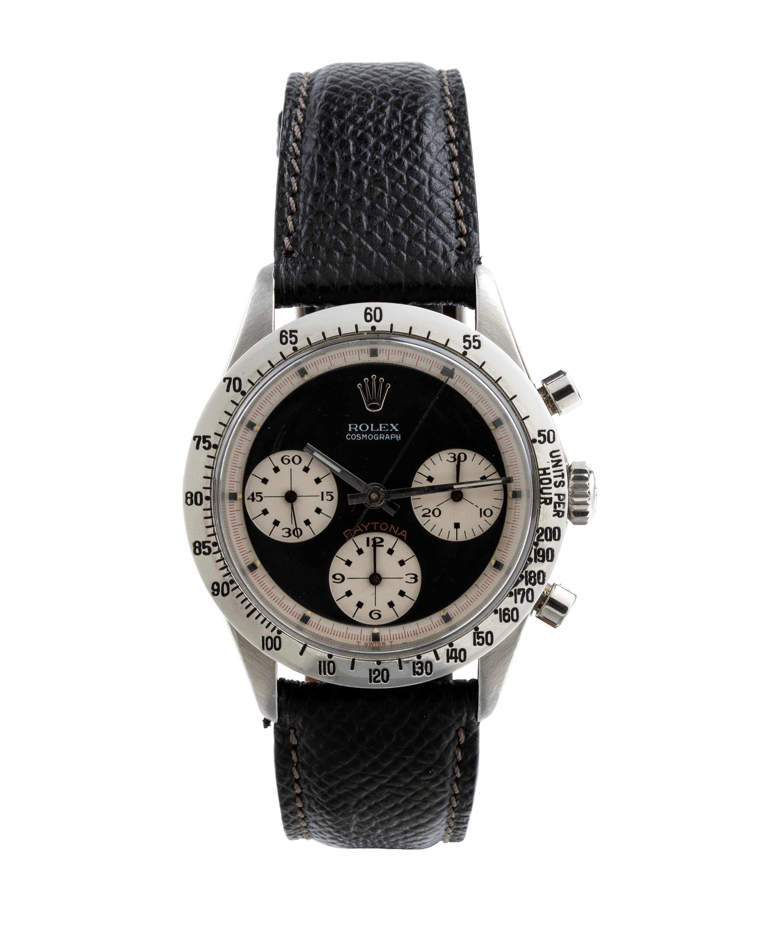 Daytona Cosmograph: Orologio da polso acciaio ref. 6239 quadrante Paul Newman