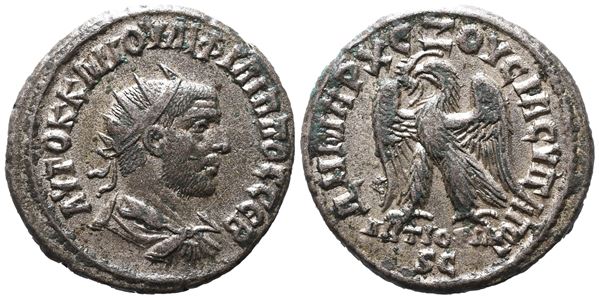 Philip I (244-249). Seleucis and Pieria, Antioch. BI Tetradrachm 