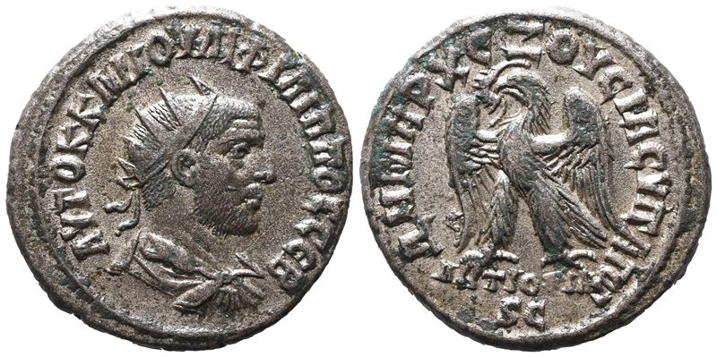Philip i (244-249). Seleucis And Pieria, Antioch. Bi Tetradrachm
