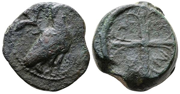 Sicily, Agyrion, c. 440-420 BC. Æ Hemilitron (24mm, 14.67g).