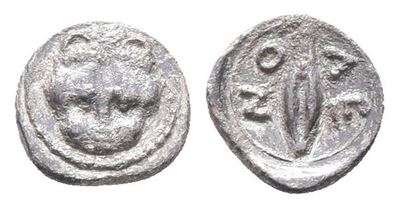 Sicily, Leontinoi, C. 476-466 Bc. Ar Obol (10mm, 0.64g).