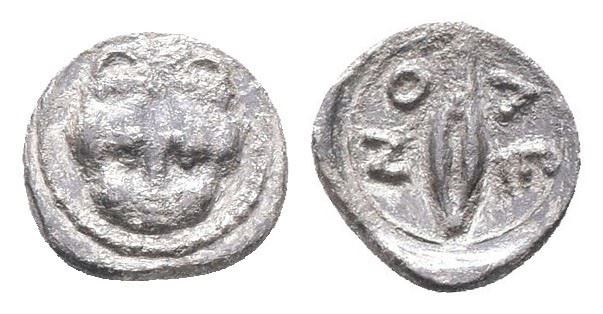 Sicily, Leontinoi, C. 476-466 Bc. Ar Obol (10mm, 0.64g).