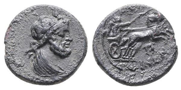 Sicily, Menaion, c. 200-150 BC. Æ Pentonkion (17mm, 3.65g).