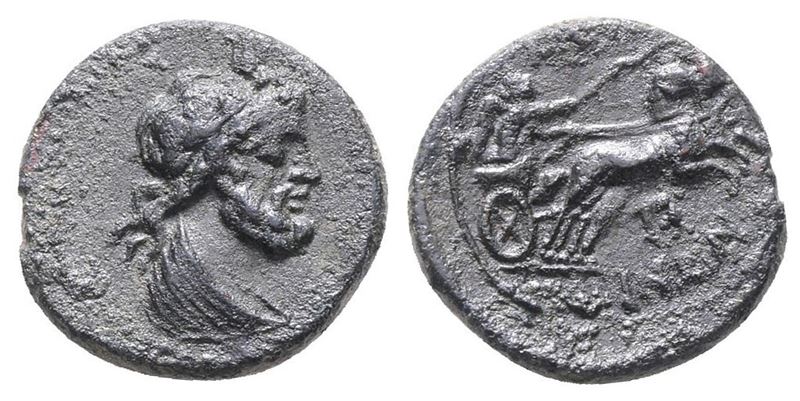 Sicily, Menaion, C. 200-150 Bc. Æ Pentonkion (17mm, 3.65g).
