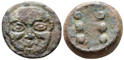 Sicily, Himera, C. 430-420 Bc. Æ Hemilitron (28mm, 19.47g).