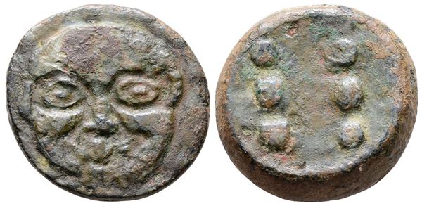 Sicily, Himera, c. 430-420 BC. Æ Hemilitron (28mm, 19.47g).