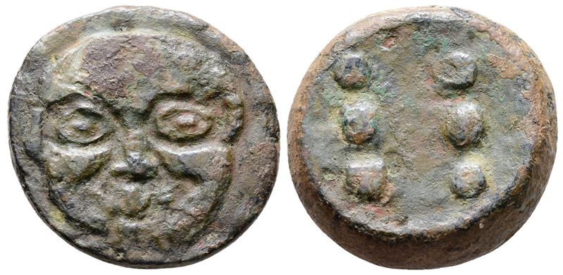 Sicily, Himera, C. 430-420 Bc. Æ Hemilitron (28mm, 19.47g).