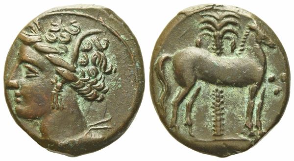 Carthage (c. 400-350 BC), Æ (2,47 g; 15,5 mm)