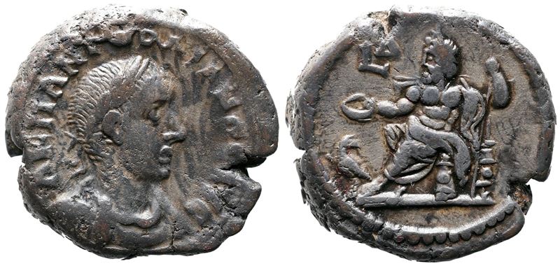 Gordian III (238-444). Egypt, Alexandria. Bi Tetradrachm