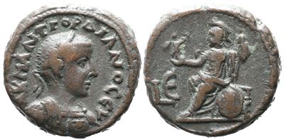 Gordian III (238-444). Egypt, Alexandria. Bi Tetradrachm
